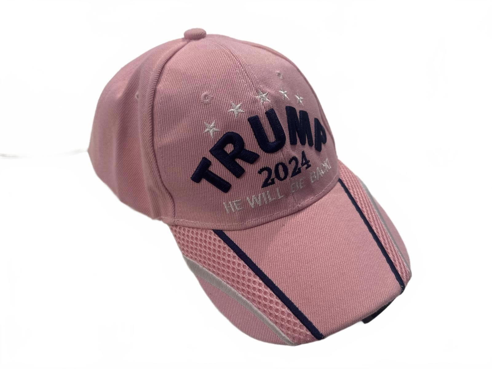 Donald Trump Pink Women's Trump 2024 Hat Size ONE SIZE - 2 Thumbnail