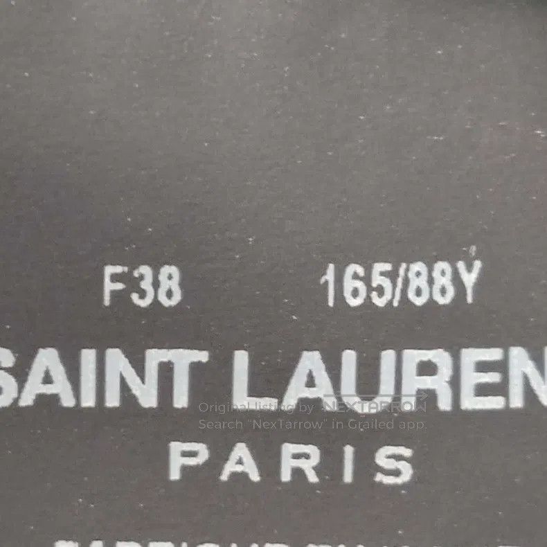 Saint Laurent Paris Saint Laurent Paris Black Lace Dress Size XS / US 0-2 / IT 36-38 - 4 Thumbnail