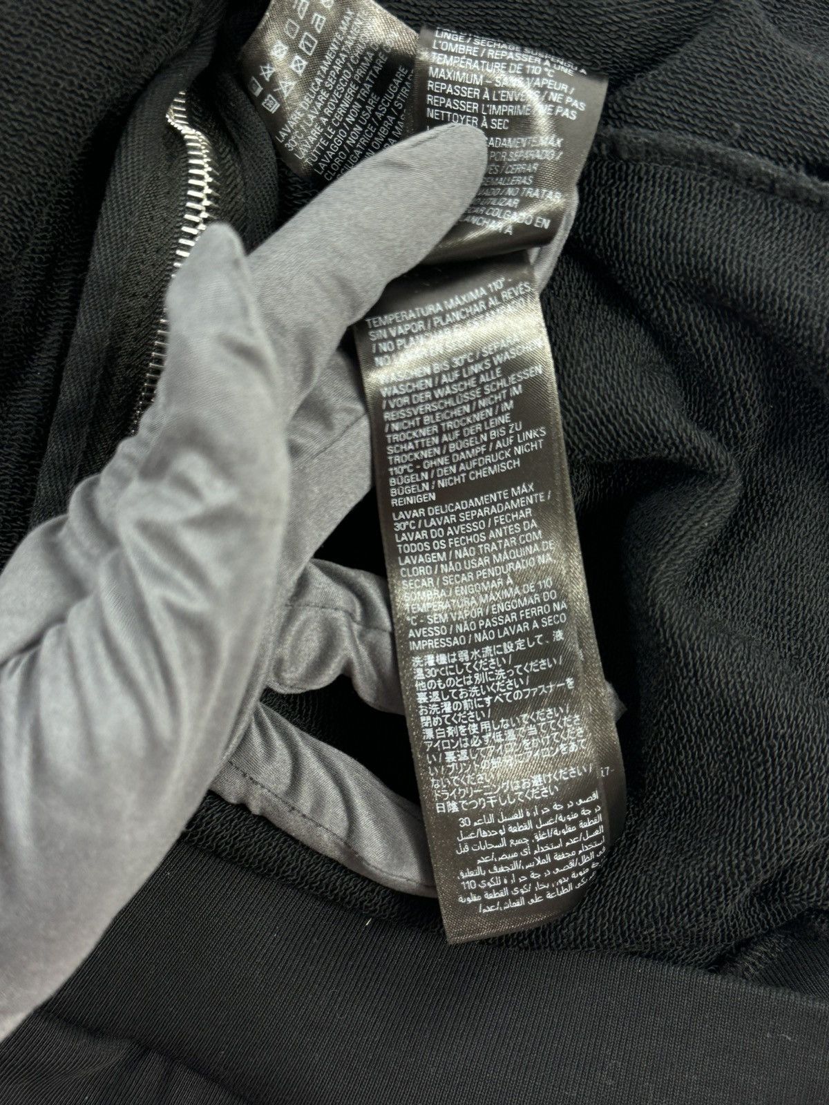 Balenciaga LOGO EMBROIDERED ZIP UP HOODIE Size US XL / EU 56 / 4 - 9 Thumbnail
