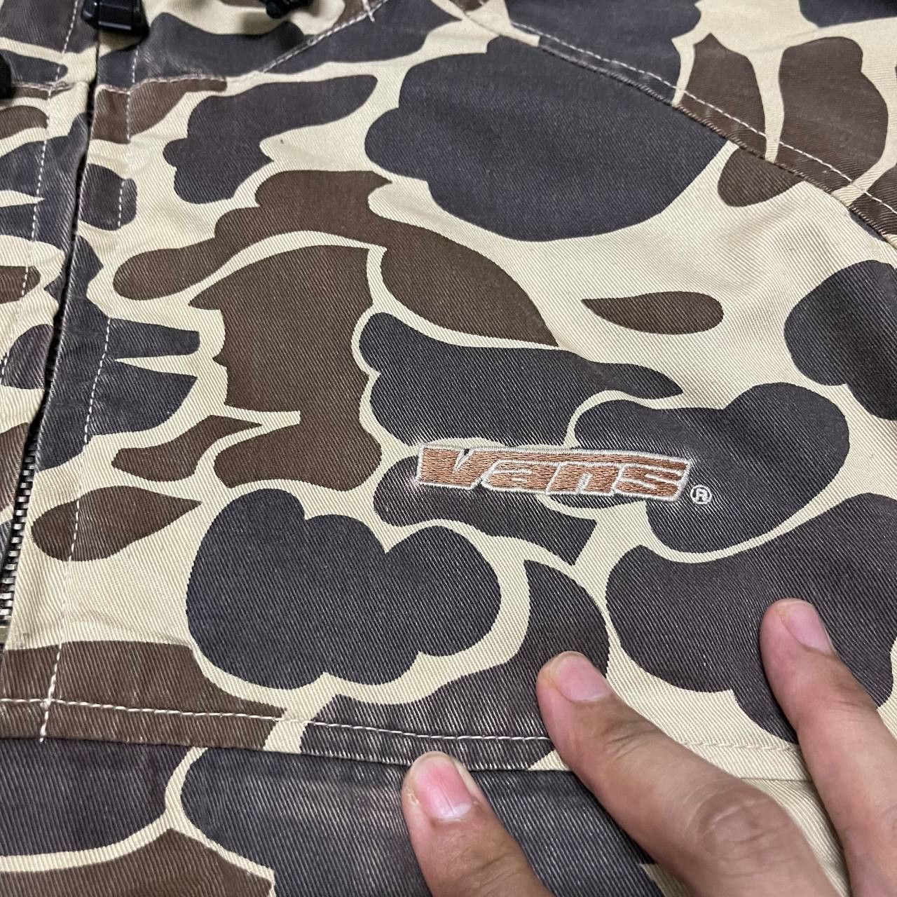 Vans Vintage Vans Duck Camo Designer Anorak Jacket Size US L / EU 52-54 / 3 - 6 Thumbnail