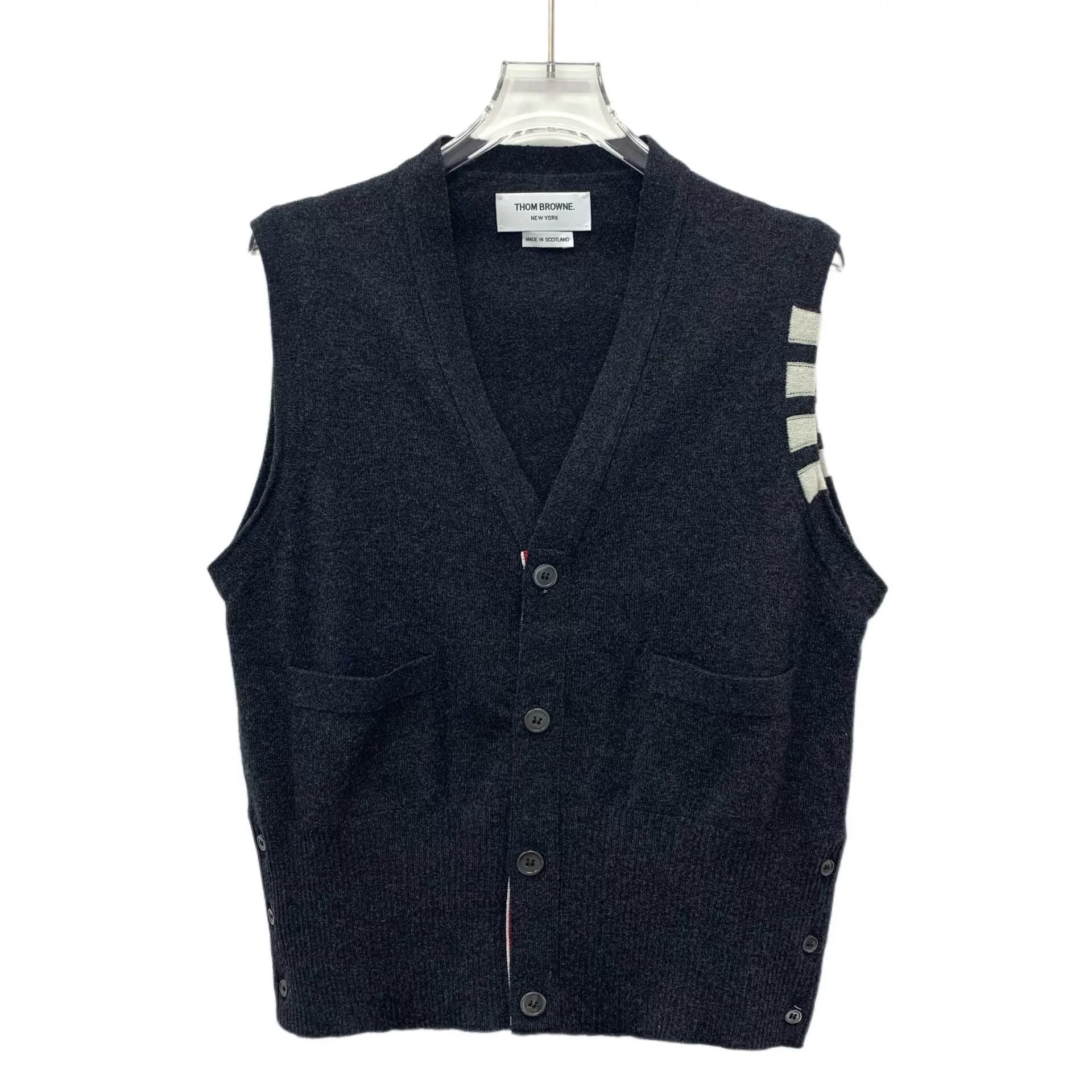 Thom Browne Thom Browne Brown Tank Top M Men Size US M / EU 48-50 / 2 - 1 Thumbnail