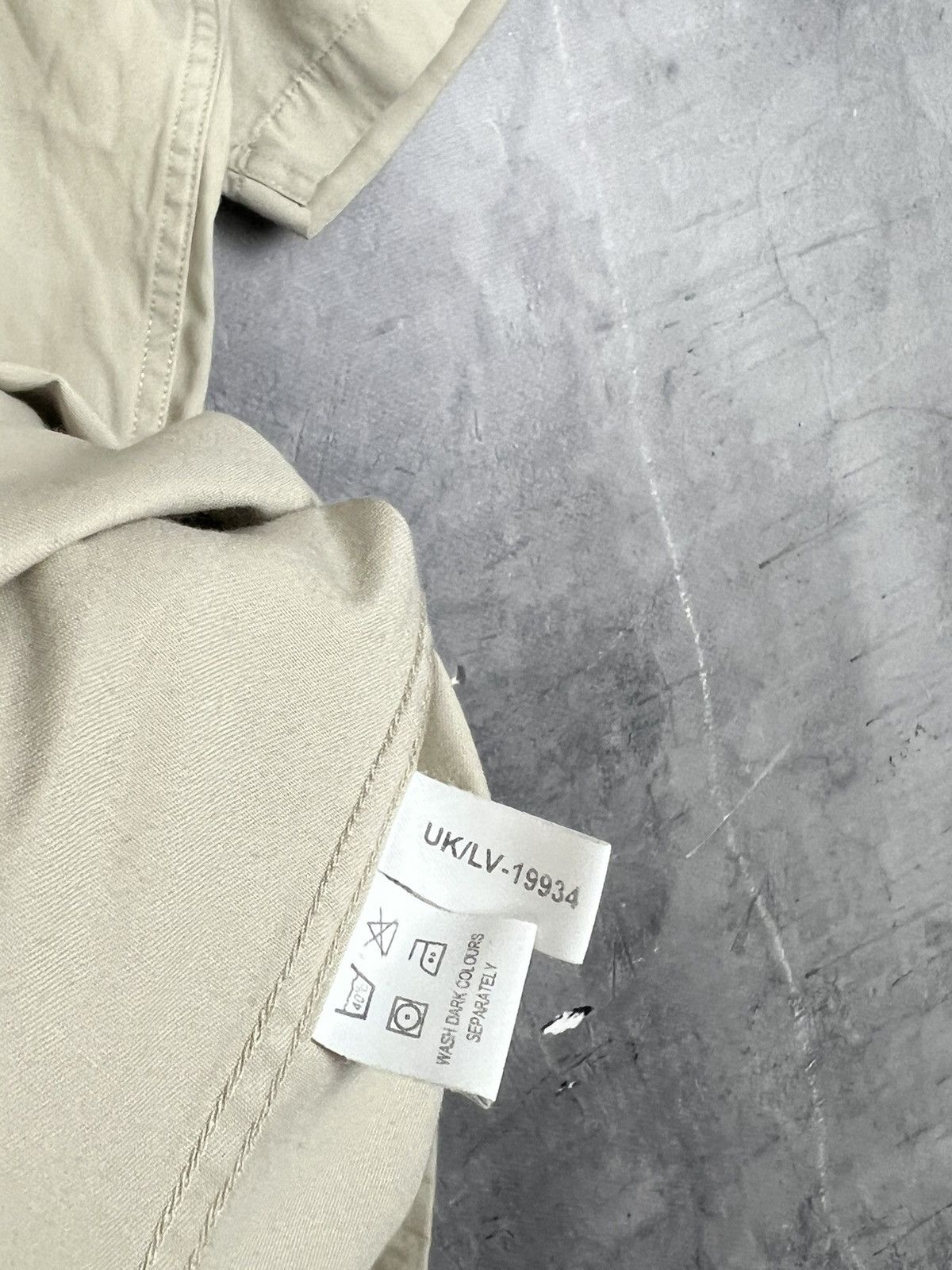 Yves Saint Laurent Vintage YSL Yves Saint Laurent Beige Shirt Size 2Xl Size US XXL / EU 58 / 5 - 11 Thumbnail
