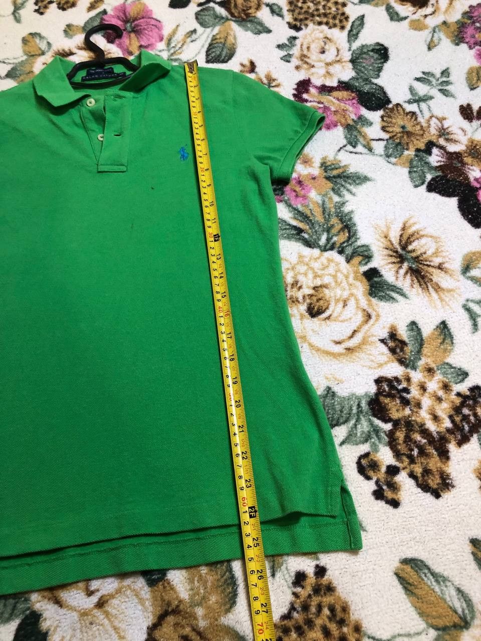 Polo Ralph Lauren Ralph Lauren Green Logo Embroidered Cotton Skinny Polo Size S / US 4 / IT 40 - 9 Thumbnail