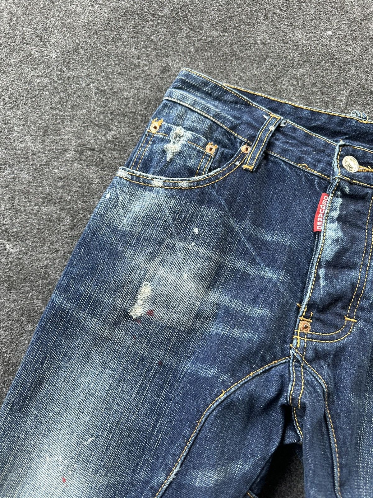 Dsquared2 Dsquared2 Italy Crop Skinny Denim D242 Size US 28 / EU 44 - 4 Thumbnail