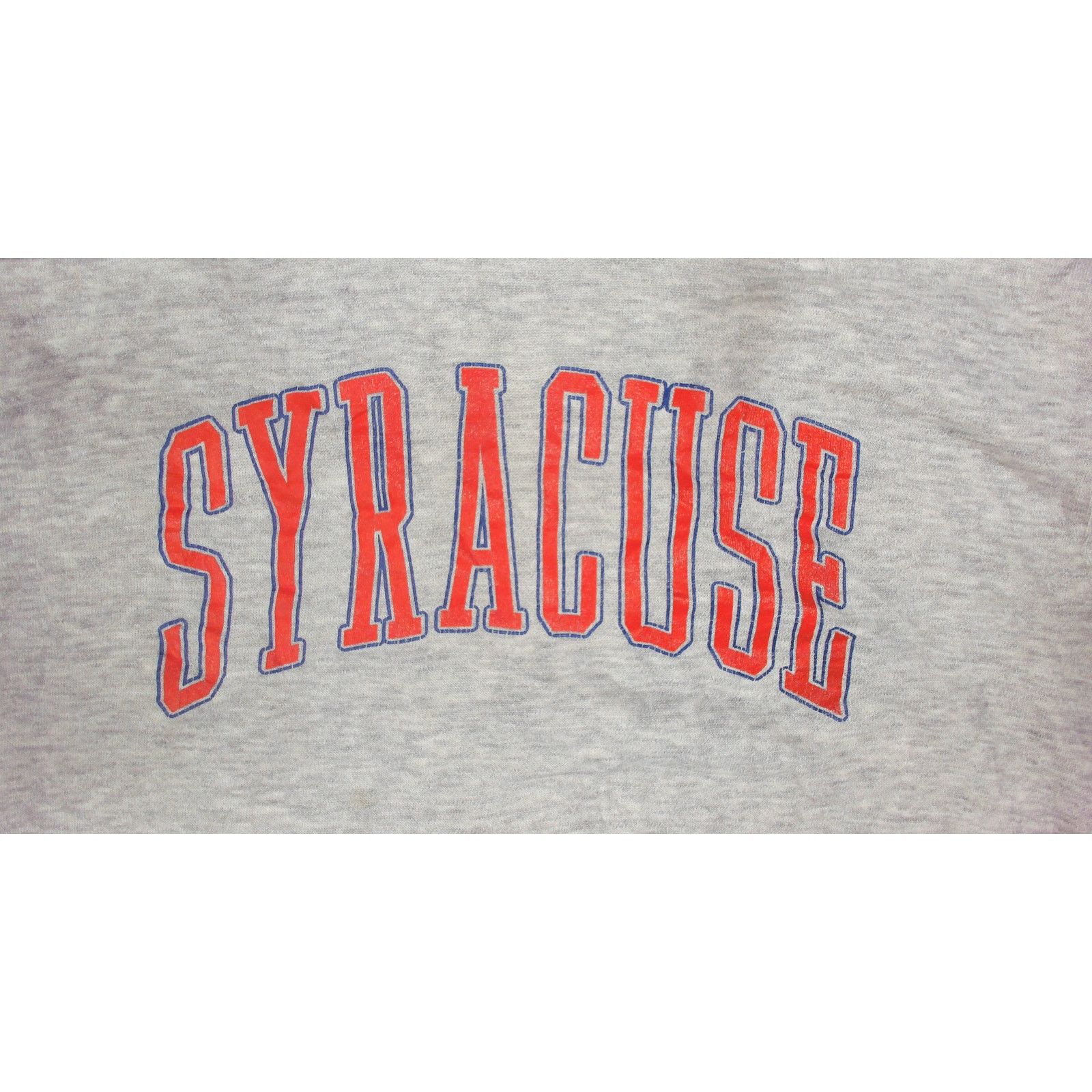 Vintage VTG Bike Athletic | 90s Syracuse Boxy Cropped Sweatshirt XL Size XL / US 12-14 / IT 48-50 - 12 Thumbnail