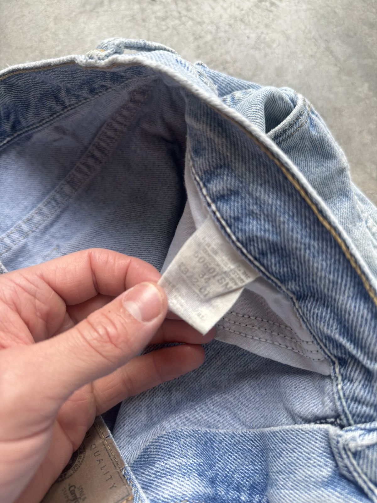 Vintage × Wrangler Vintage 90’s/00’s Wrangler Jorts Y2K Skater Size US 32 / EU 48 - 6 Thumbnail