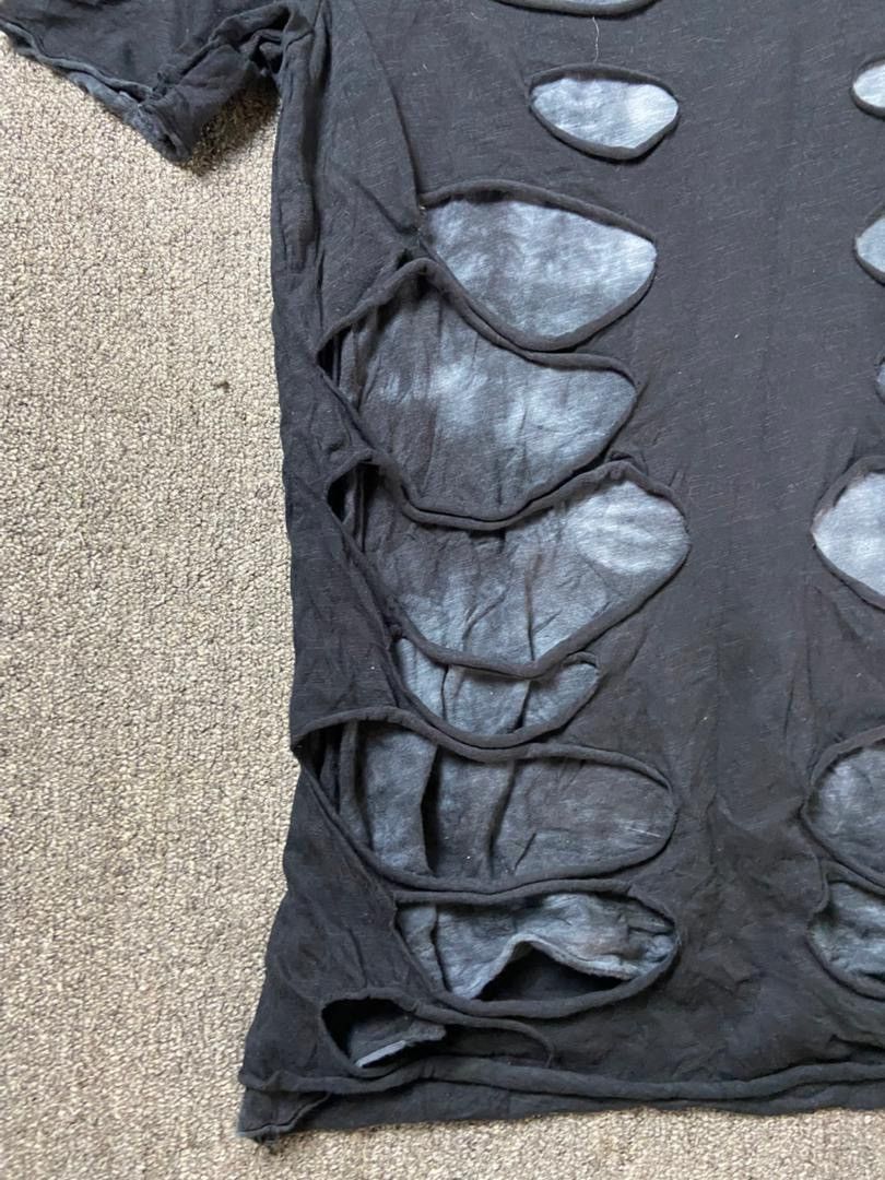 Japanese Brand Red Bridge Semi Distressed Cut Out Tshirt (201) Size US S / EU 44-46 / 1 - 8 Thumbnail
