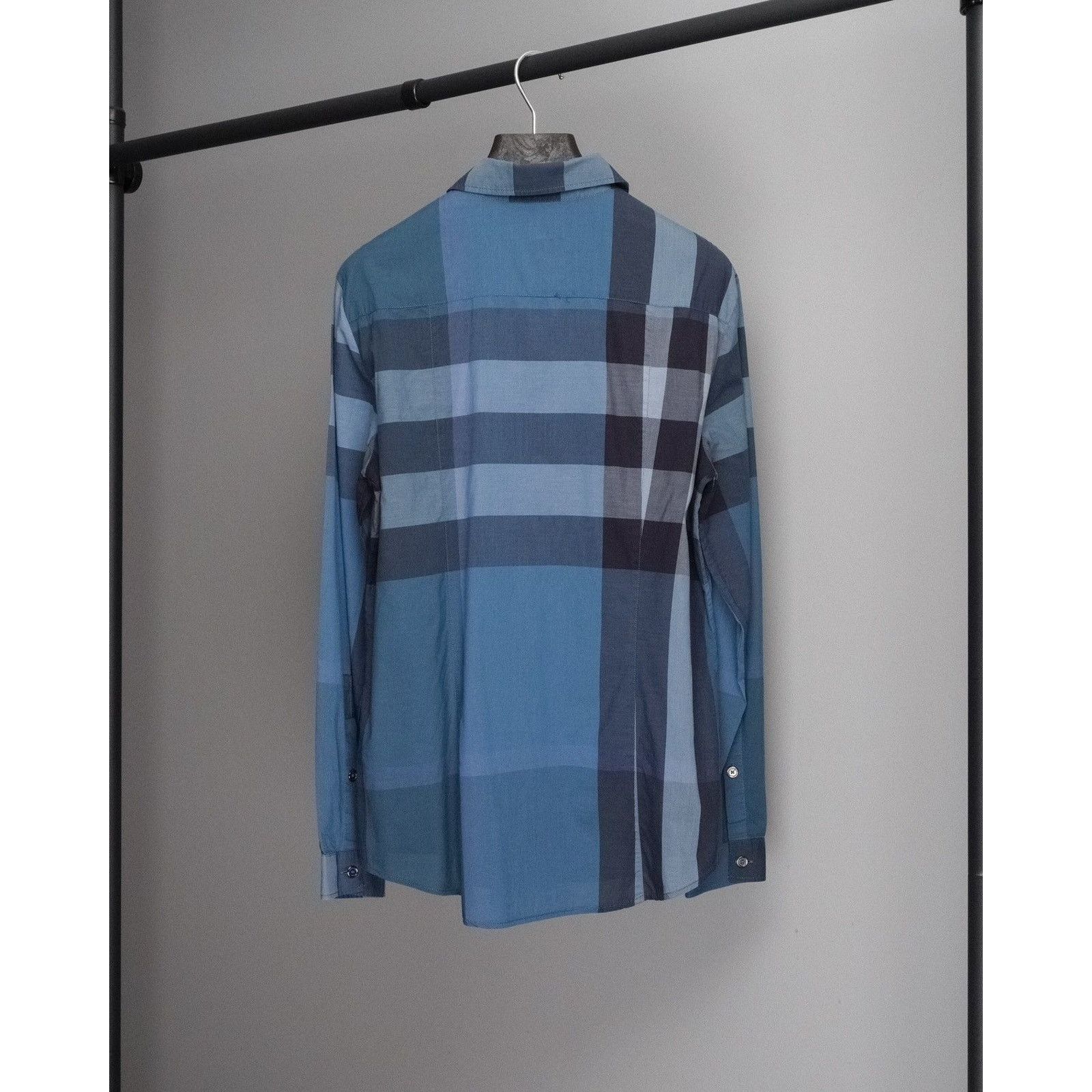 Burberry Burberry brit blue nova check long sleeve shirt Size US S / EU 44-46 / 1 - 8 Thumbnail