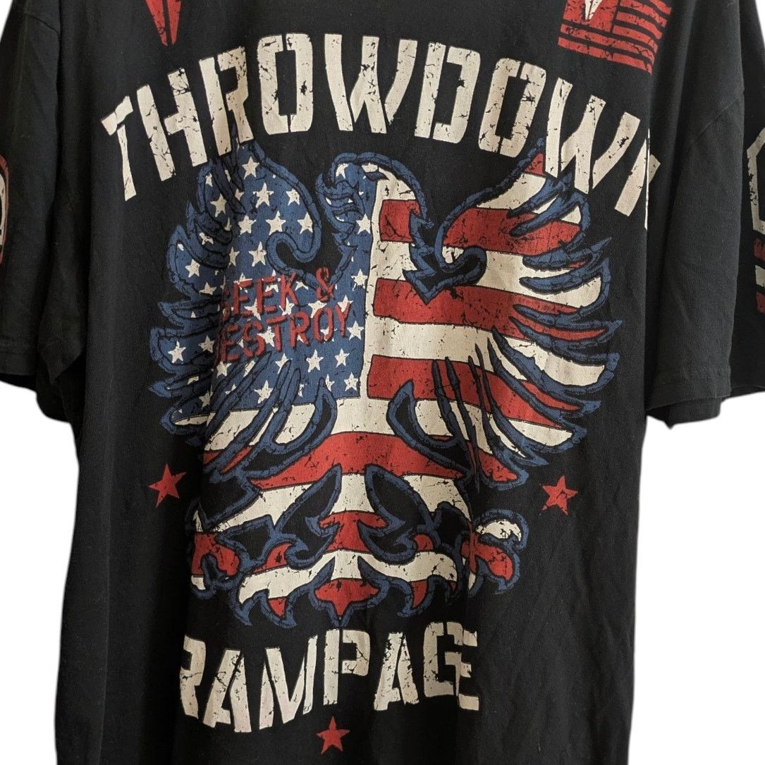 Affliction × Vintage Vintage Affliction THROWDOWN "Rampage" UFC Walkout Shirt XL Size US XL / EU 56 / 4 - 2 Thumbnail