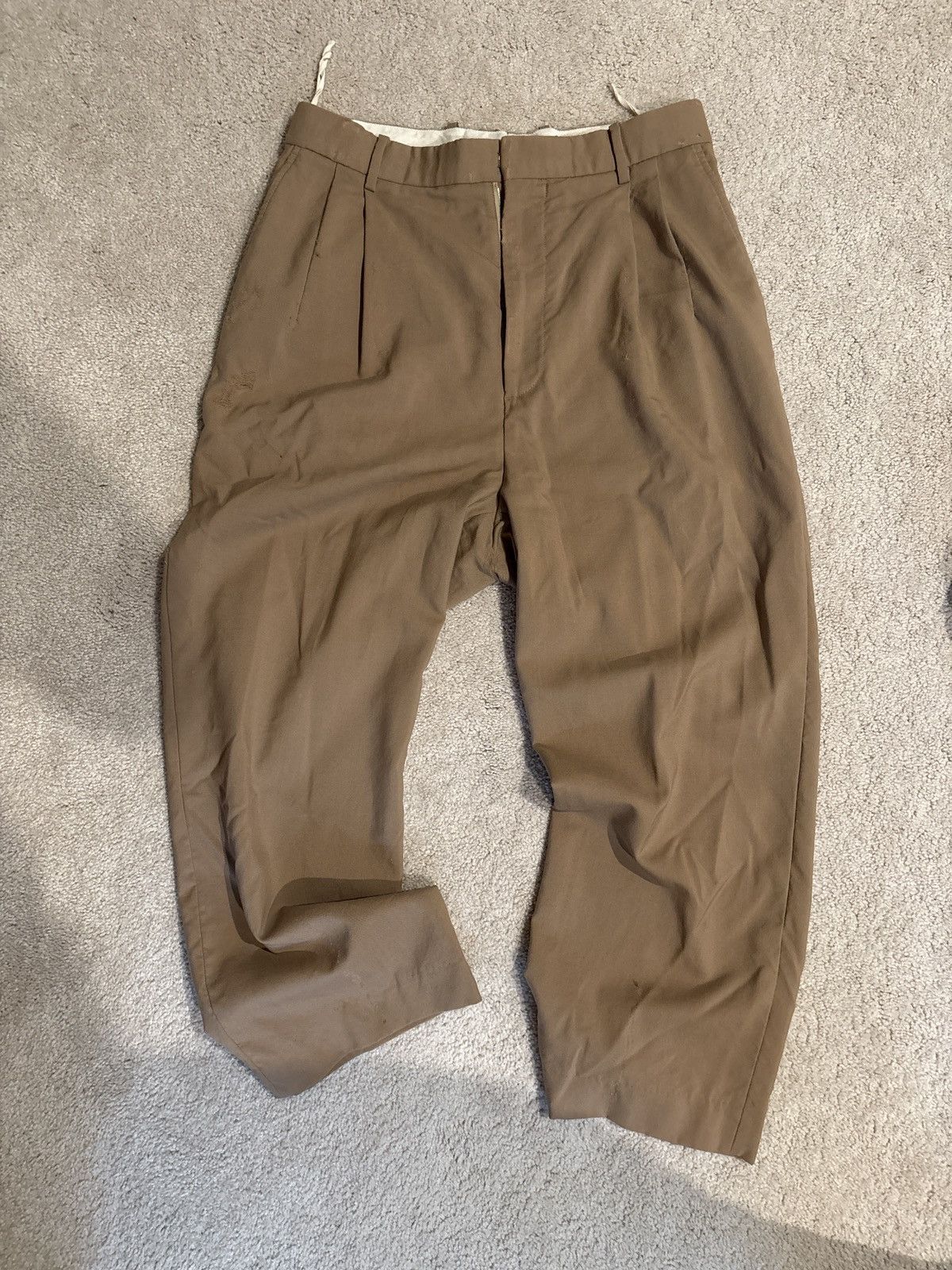Marni distressed trousers
