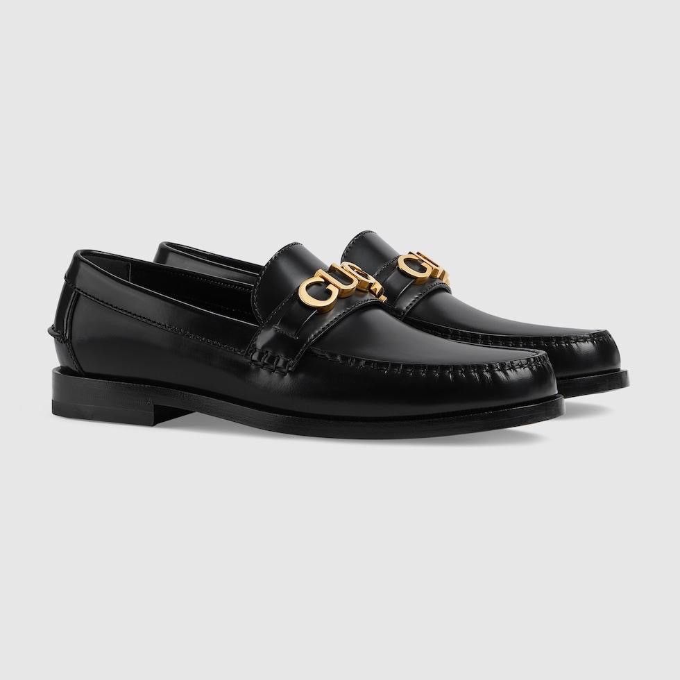 Gucci Gucci Gold Logo Plate Loafer Size US 9 / EU 42 - 2 Thumbnail