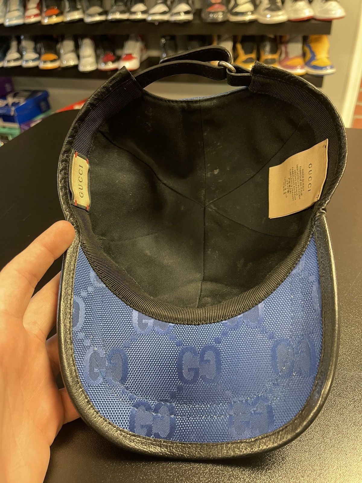Gucci Size Small - Gucci Off The Grid Baseball Hat Blue Size ONE SIZE - 9 Thumbnail