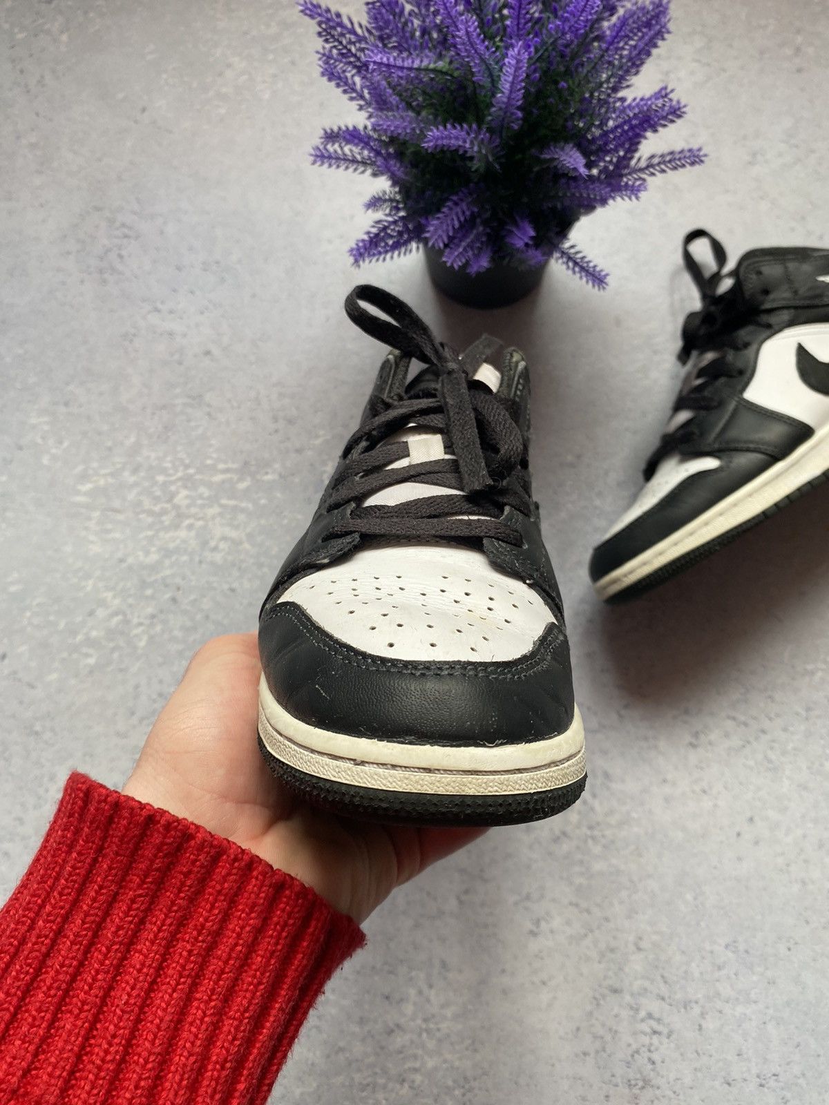 Jordan Brand Nike Air Jordan Panda Elephant Black/White Size EUR 36 Size US 5.5 / IT 35.5 - 9 Thumbnail