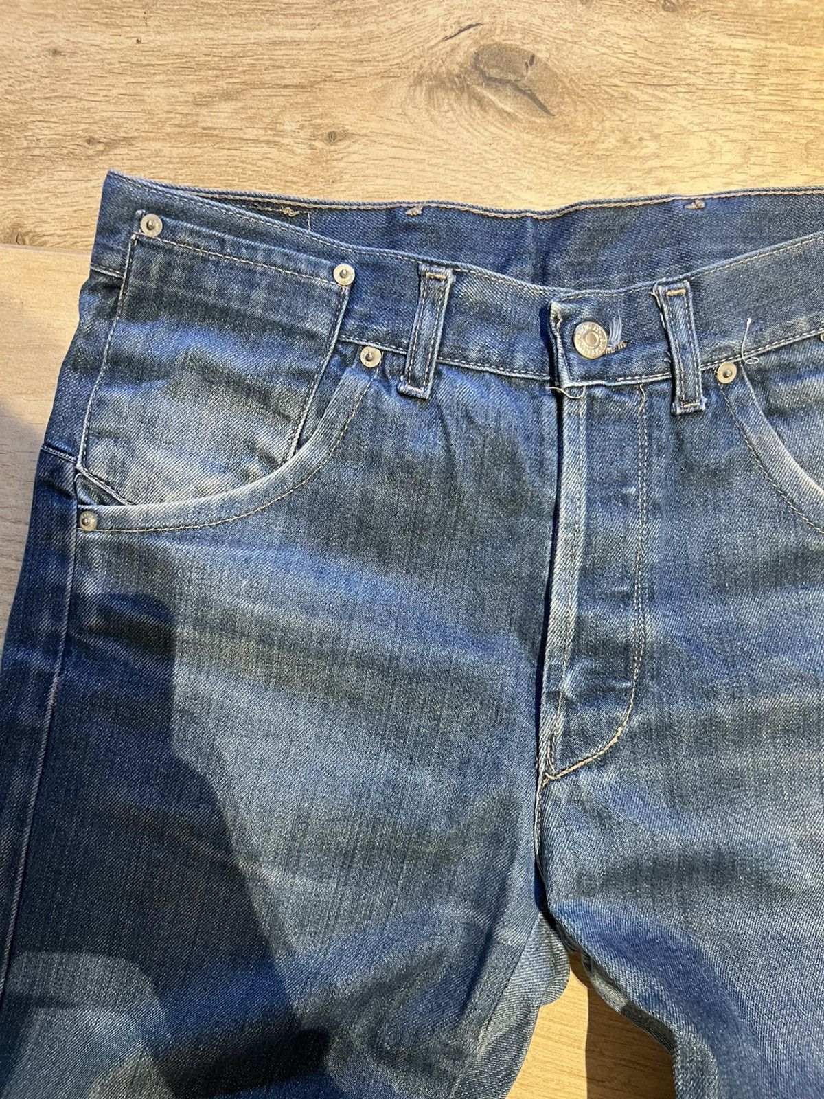 Levi's Levi’s Engineer Italy/UK dual Made Cinch Back Button Fly Size US 32 / EU 48 - 4 Thumbnail
