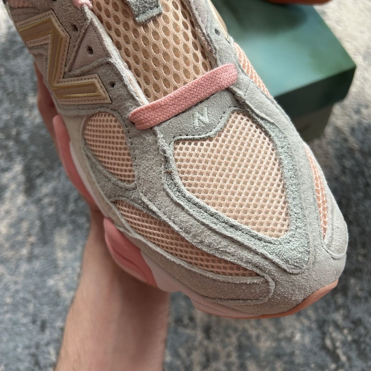 Joe Freshgoods × New Balance U9060JG1 JFG iNSiDE VOiCES NB 9060 BABY BLUE PALE PiNK SUEDE Size US 10 / EU 43 - 5 Thumbnail