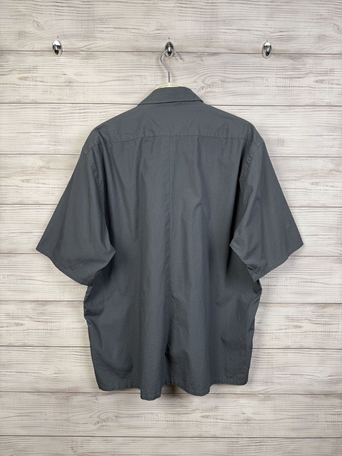 Yves Saint Laurent Vintage YSL Short Sleeve Shirt Button Up Saint Laurent Size US XL / EU 56 / 4 - 12 Thumbnail