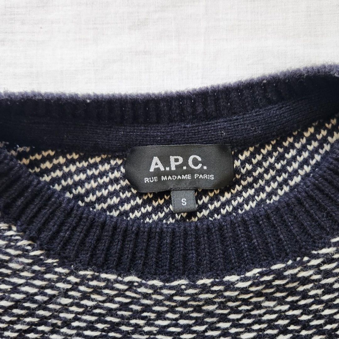 A.P.C. A.P.C Rock Crew Knit Jumper Size US S / EU 44-46 / 1 - 4 Thumbnail