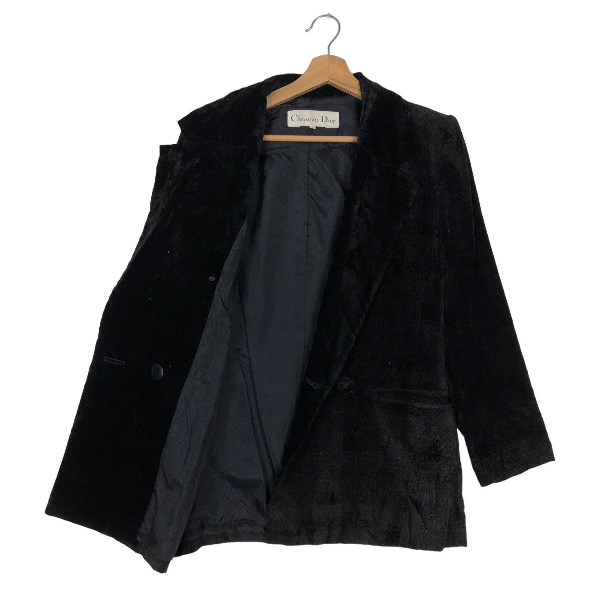 Christian Dior Monsieur 🔥Iconic Black Velvet Blazer Christian Dior Size US M / EU 48-50 / 2 - 8 Thumbnail