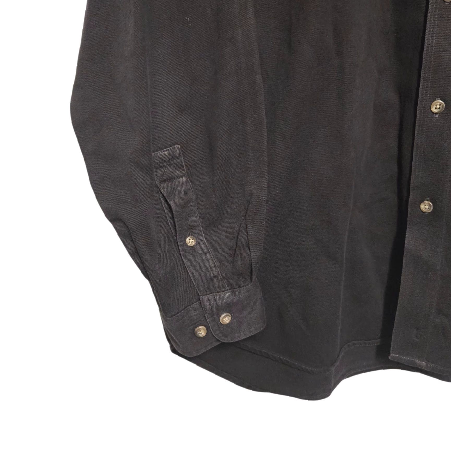 Vintage VINTAGE Brittania Button Up Shirt Western Men's M Black 100% Cotton Button-Up Collar Western Rocker 90s Mem Size US M / EU 48-50 / 2 - 3 Thumbnail