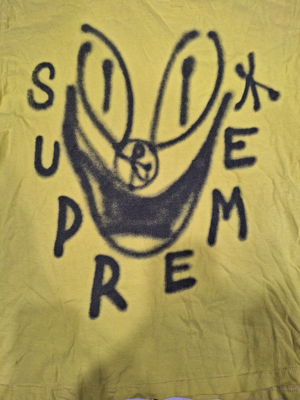 Supreme Supreme Smile Tee Yellow Large San Cheeto Size US L / EU 52-54 / 3 - 2 Thumbnail