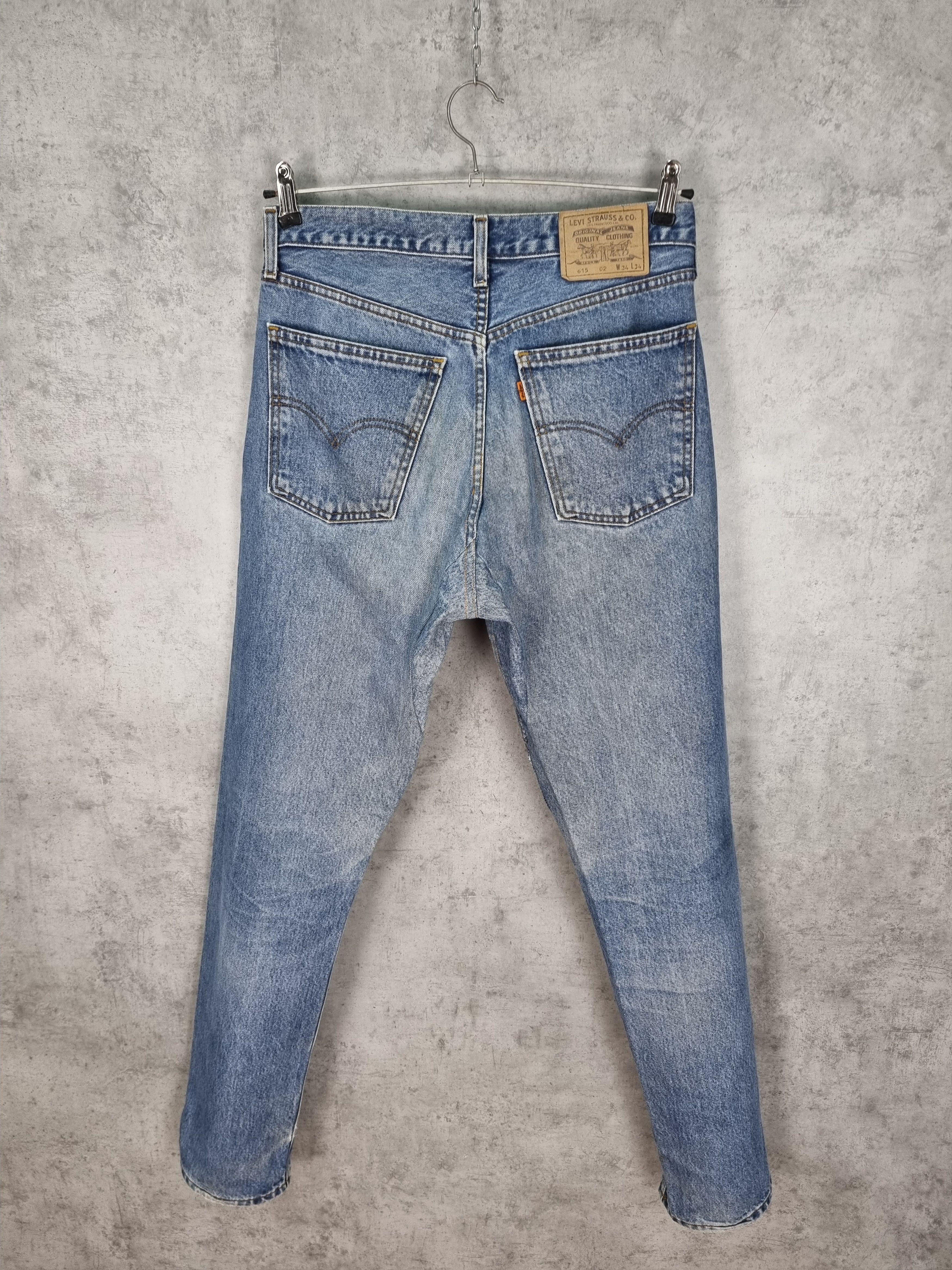 Levi's × Levi's Vintage Clothing 98' Levi's 615 Faded Dirty Vintage Denim Jeans Size US 34 / EU 50 - 3 Thumbnail