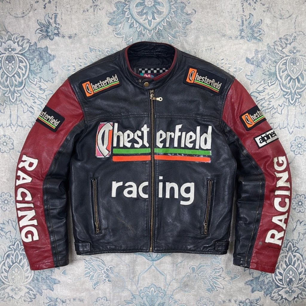 Other racing leather jacket Chesterfield Size US L / EU 52-54 / 3 - 1 Thumbnail