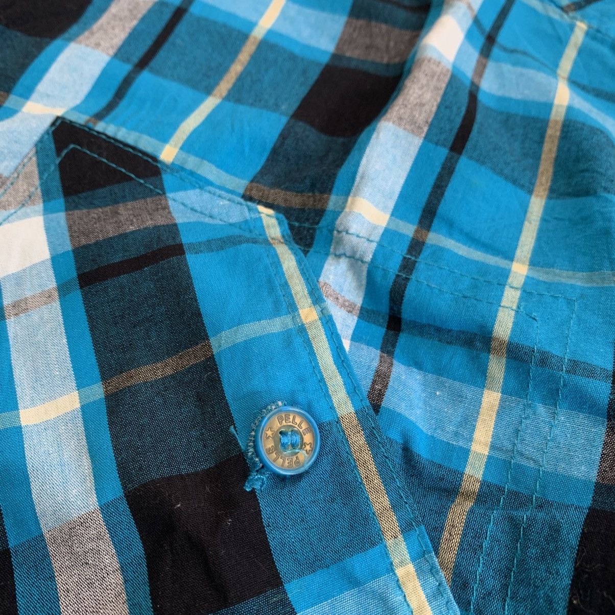 Pelle Pelle × Vintage Pelle Pelle Shirt Size US XL / EU 56 / 4 - 3 Thumbnail