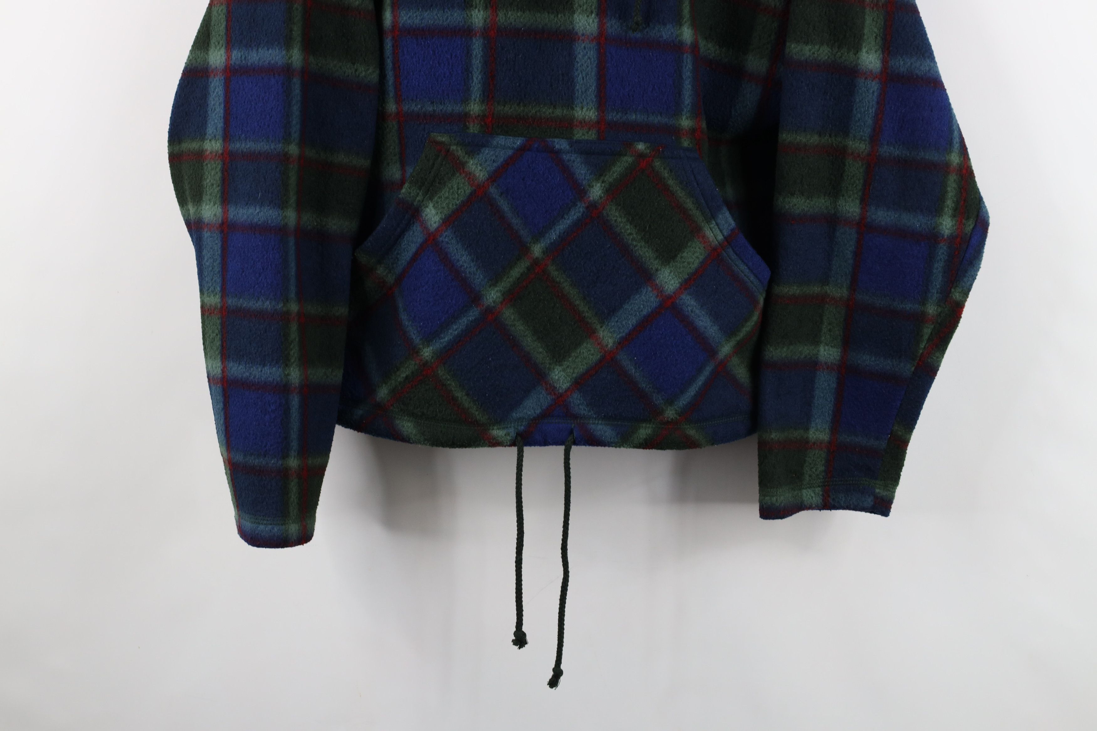 Vintage Vintage 90s Streetwear Cropped Fleece Hoodie Sweatshirt Size M / US 6-8 / IT 42-44 - 3 Thumbnail