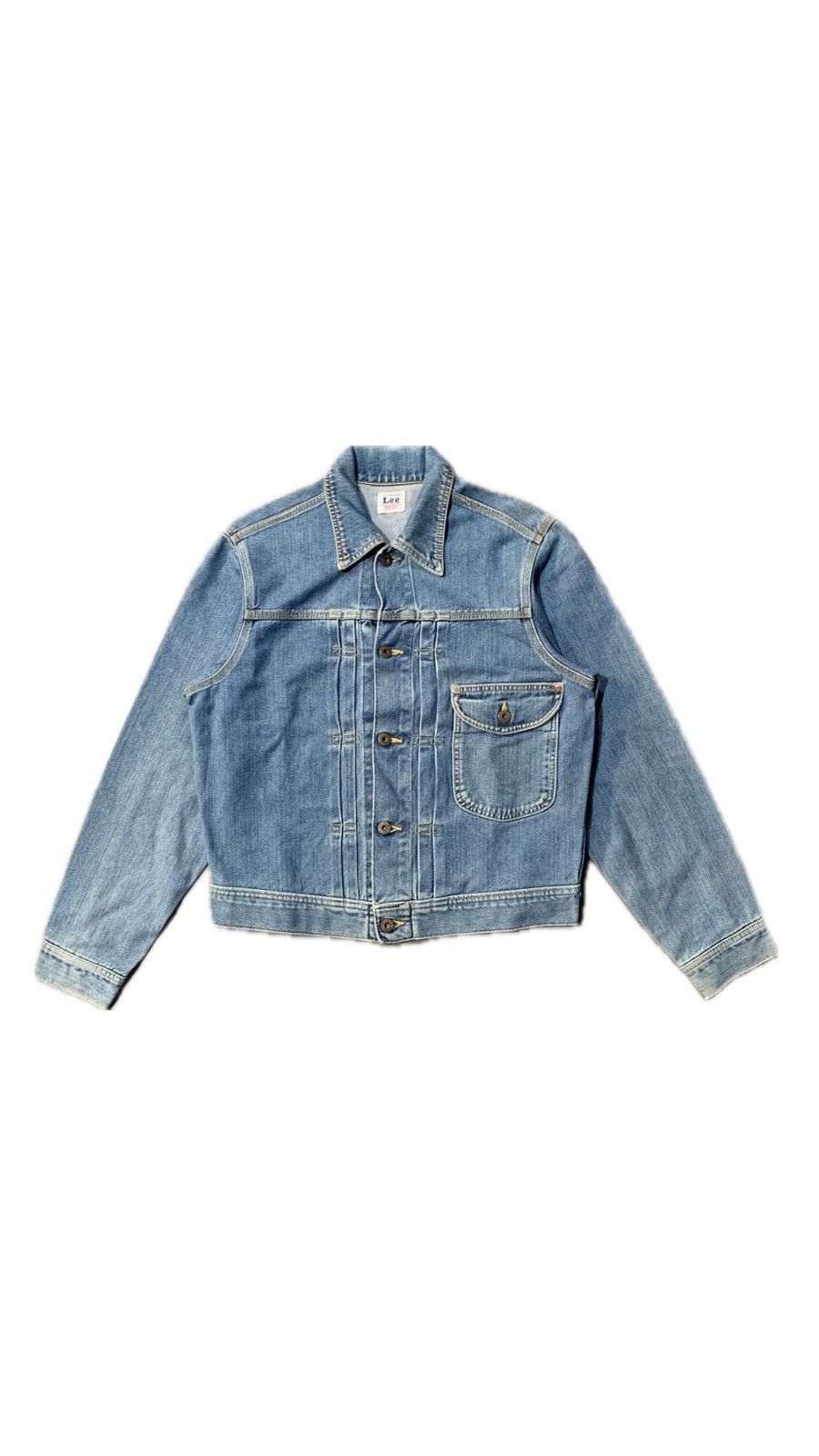 Lee Vtg trucker denim jacket type 1 lee cowboy denim sanforized Size US L / EU 52-54 / 3 - 1 Thumbnail