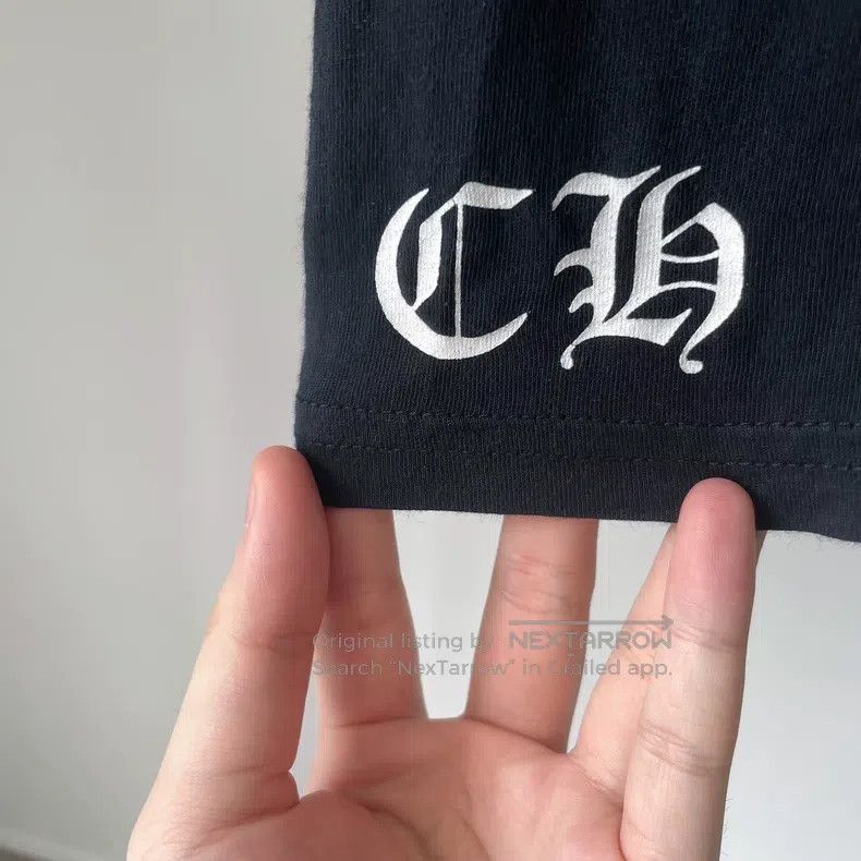 Chrome Hearts CHROME HEARTS Size S Black full printed cross stripes three Size US S / EU 44-46 / 1 - 6 Thumbnail