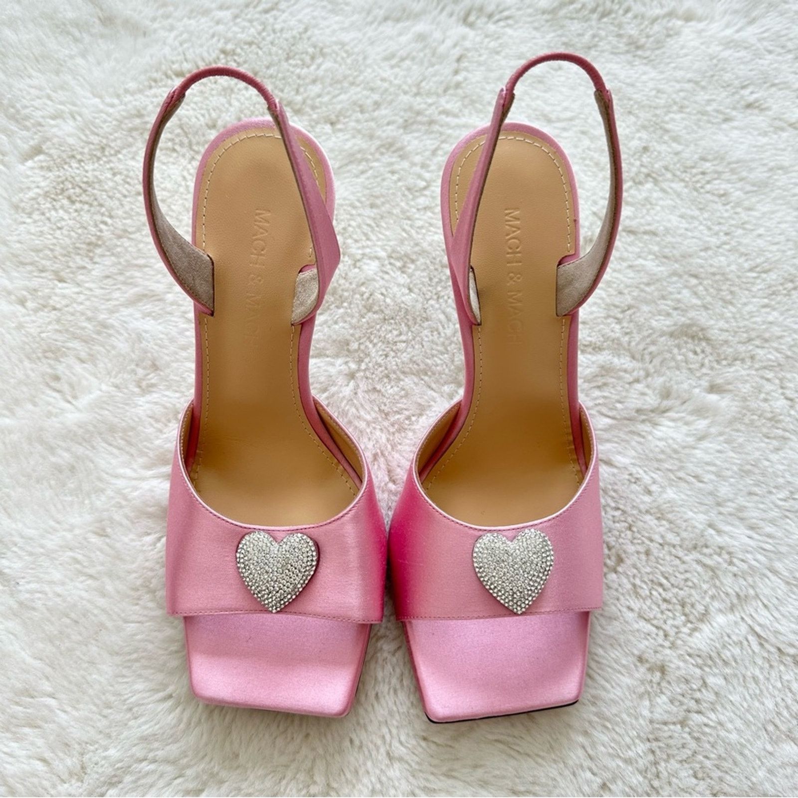 MACH & MACH NEW!!! MACH&MACH heels shoes size 36EU Authentic Retail 850$ Size US 6 / IT 36 - 3 Thumbnail
