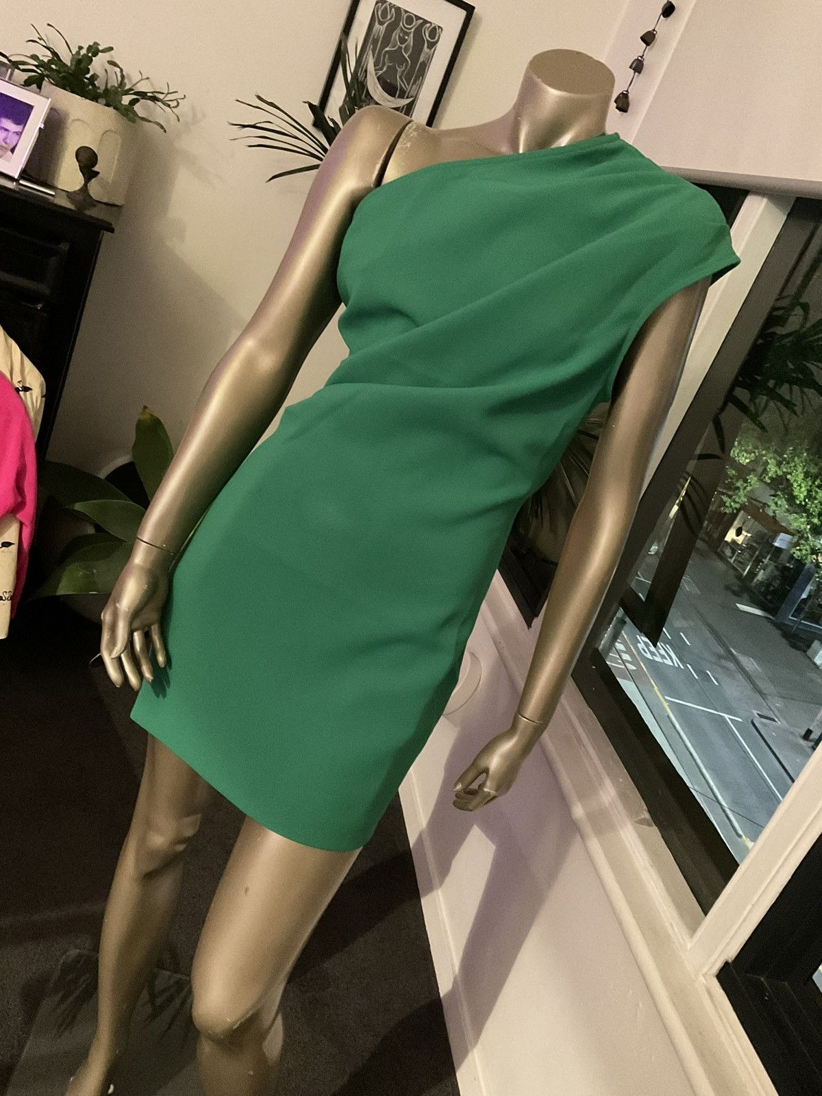 Other Wynn Hamlyn Ruby One Shoulder Mini Dress. Size M / US 6-8 / IT 42-44 - 1 Thumbnail