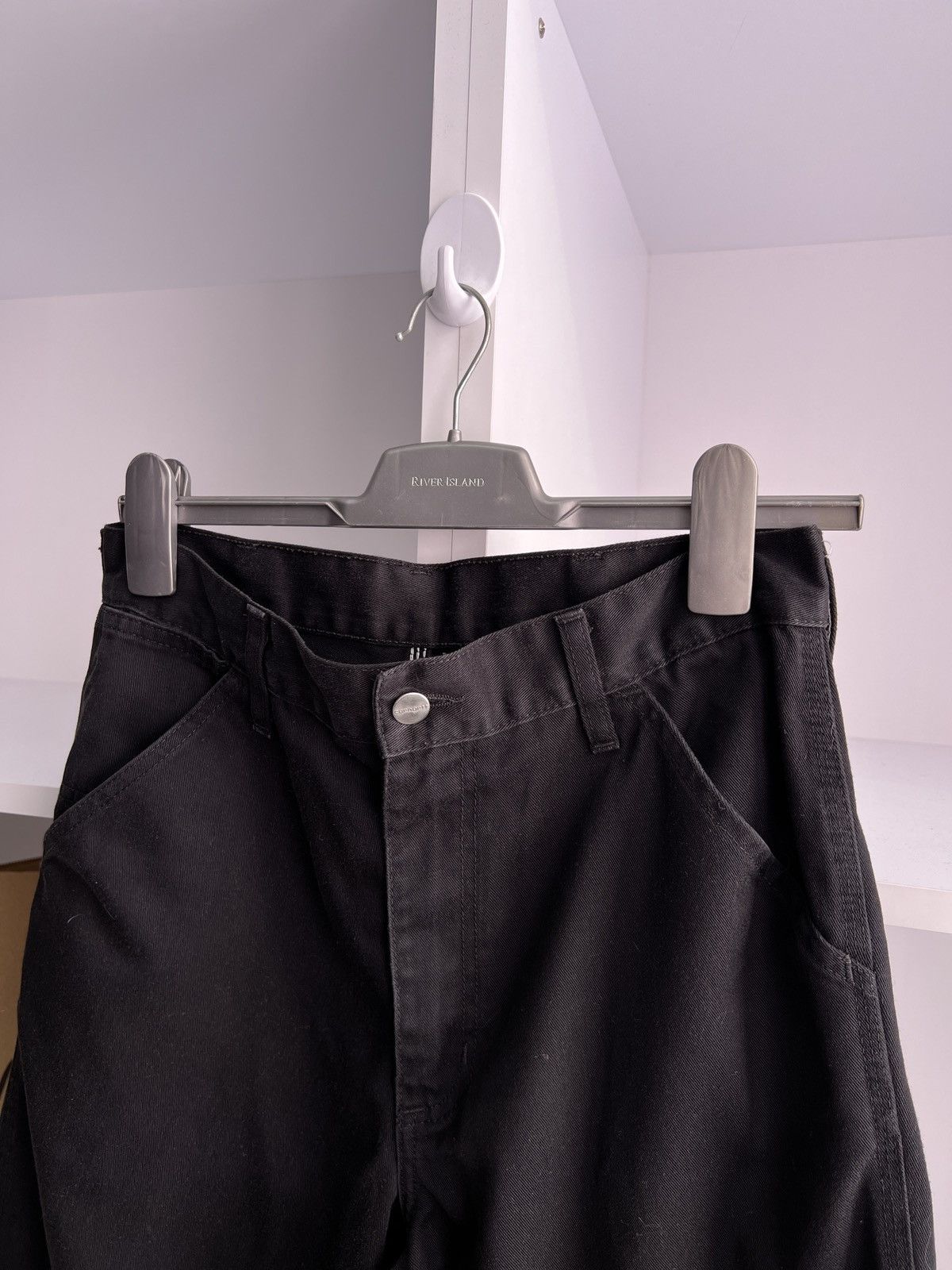 Carhartt × Vintage Vintage Carhartt Black Street wear pants Size US 28 / EU 44 - 8 Thumbnail