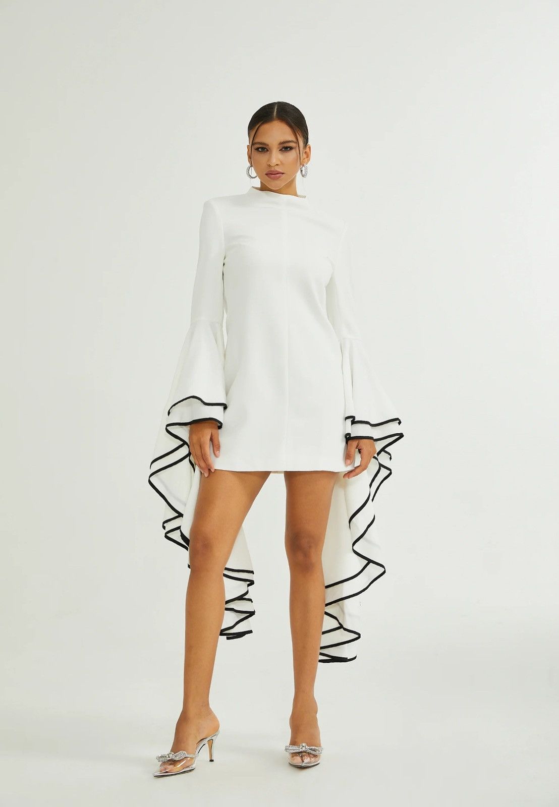 Proenza Schouler Proenza Schouler crepe ruffle sleeve dress size 2 Size XS / US 0-2 / IT 36-38 - 5 Thumbnail