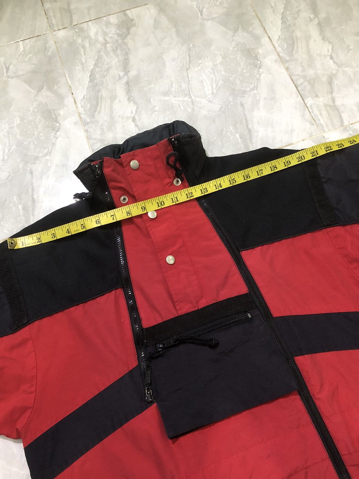 Octopus Vintage Red Cliff Octopus Army Techwear Anorak Cyberpunk Size US L / EU 52-54 / 3 - 24 Thumbnail