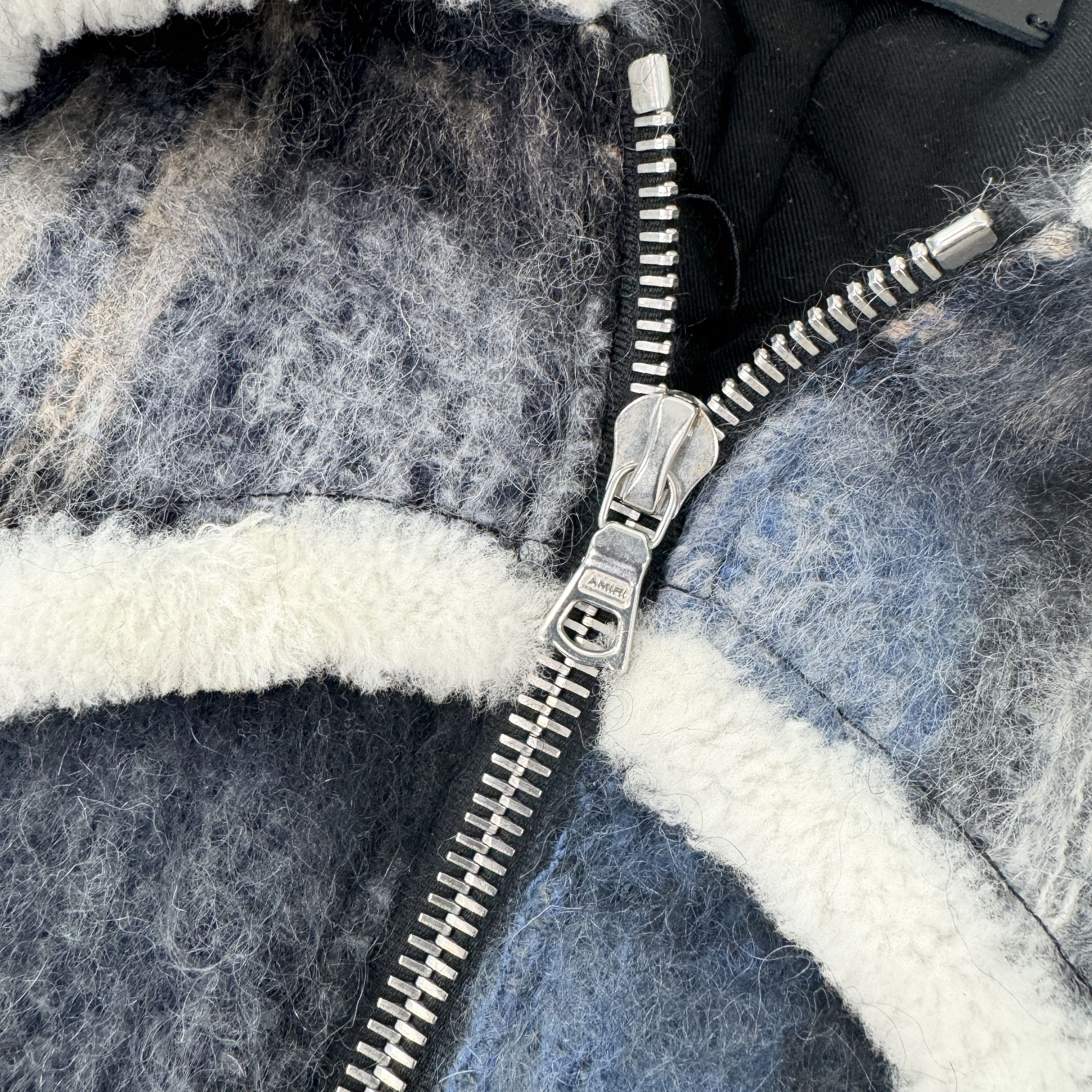 Amiri Amiri Plaid Zipped Trench Jacket In Blue RRP £2290 Size US S / EU 44-46 / 1 - 3 Thumbnail