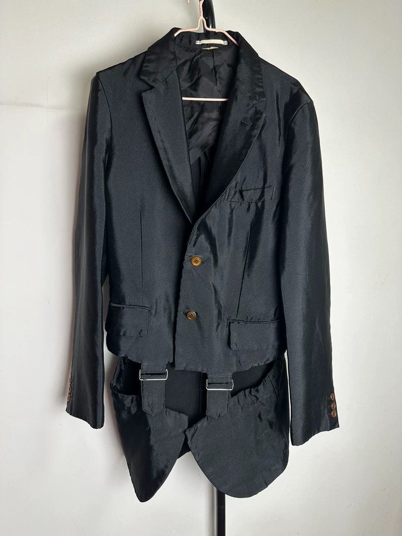 Comme des Garcons Comme Des Garcons Strap Deconstruction Suit Jacket Jacket Size S / US 4 / IT 40 - 1 Thumbnail