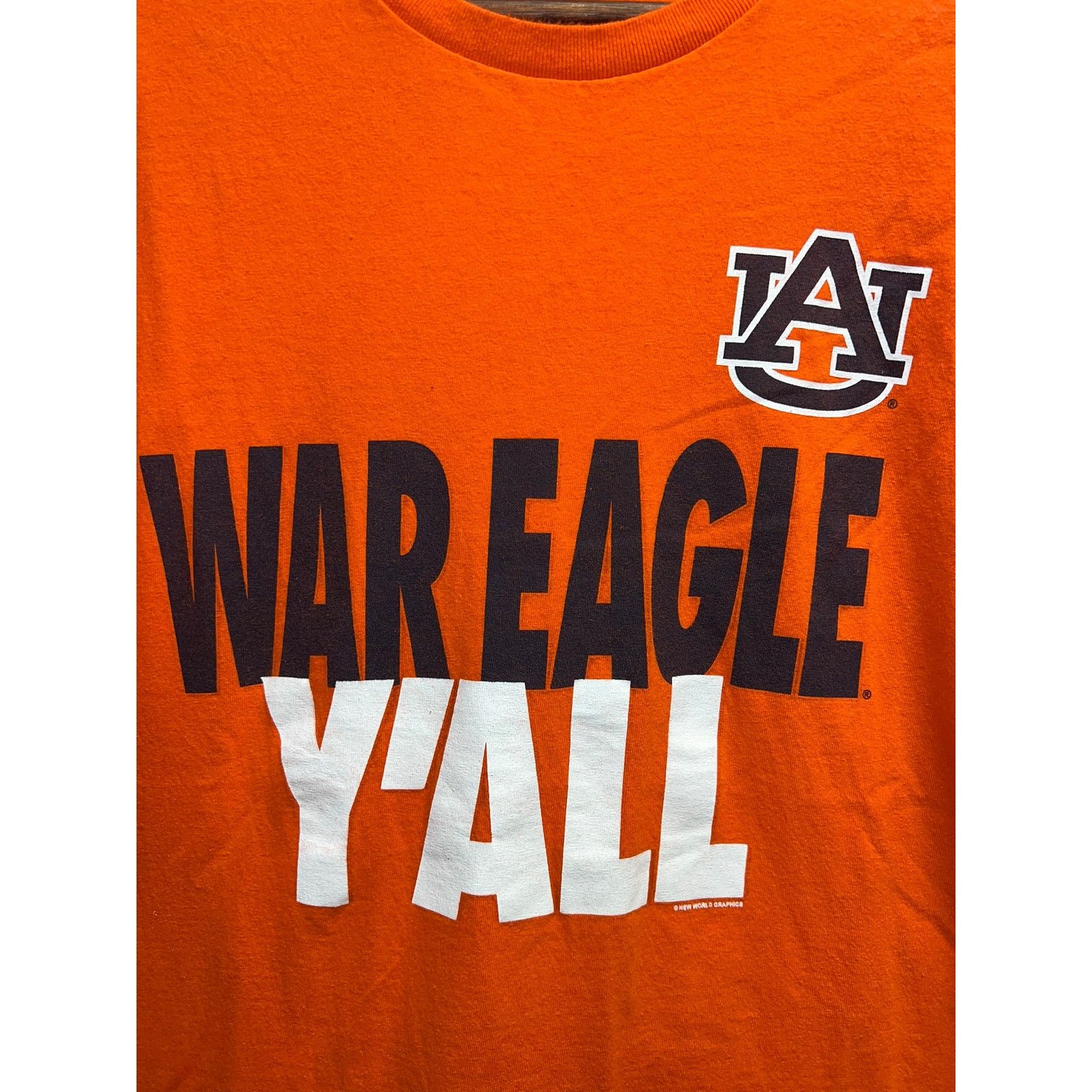 NCAA Auburn Tigers Shirt War Eagle Yall New Y'all College Tee L Size US L / EU 52-54 / 3 - 2 Thumbnail