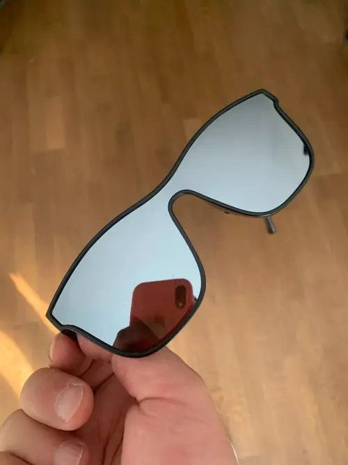 Electric Visual × Jewelry Black Mirror Sunglasses Retro Punk Archive Cosplay Jewelry Size ONE SIZE - 1 Thumbnail