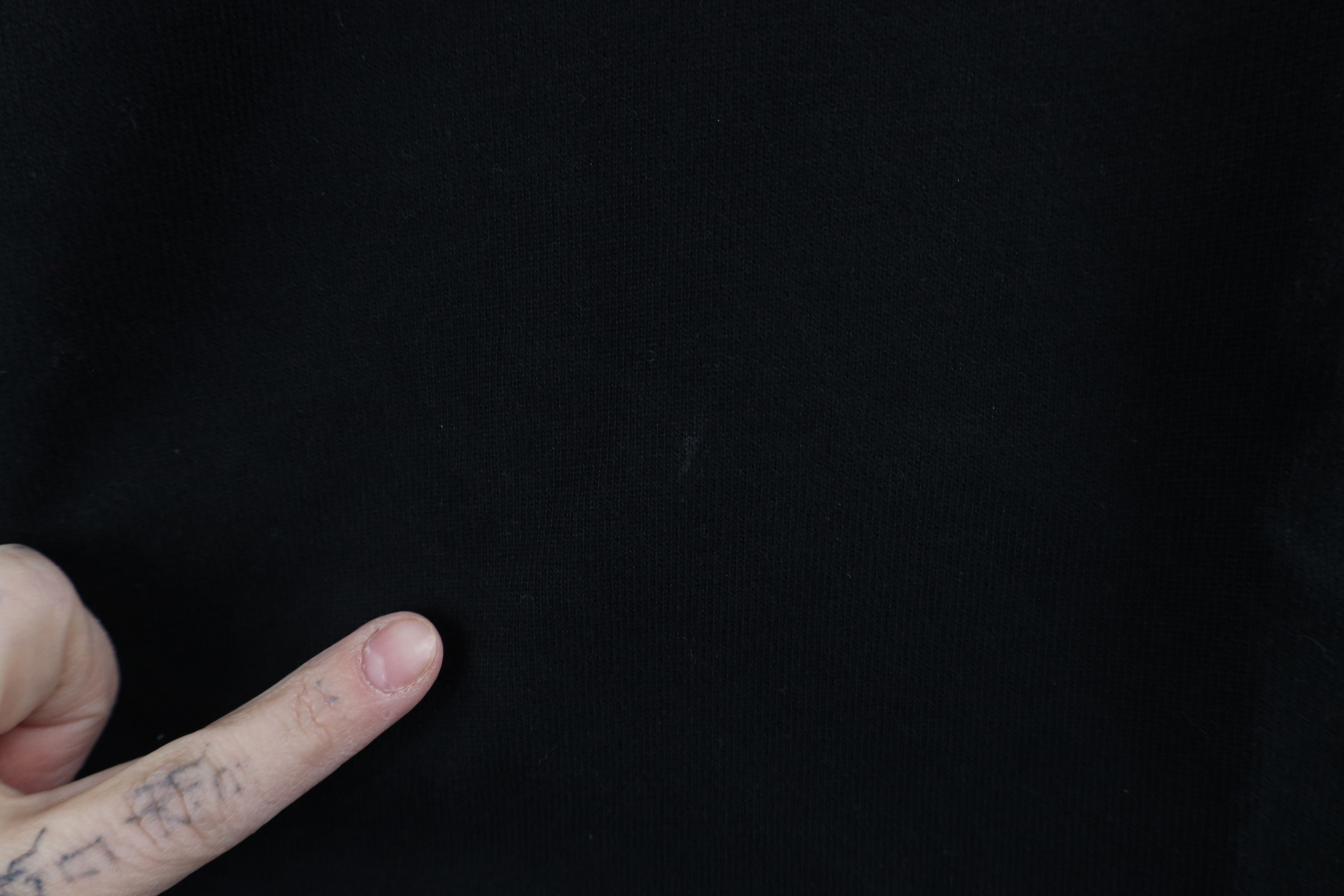 Banana Republic × Vintage Vintage 90s Banana Republic Heavy Ribbed Knit T-Shirt Black Size US M / EU 48-50 / 2 - 4 Thumbnail