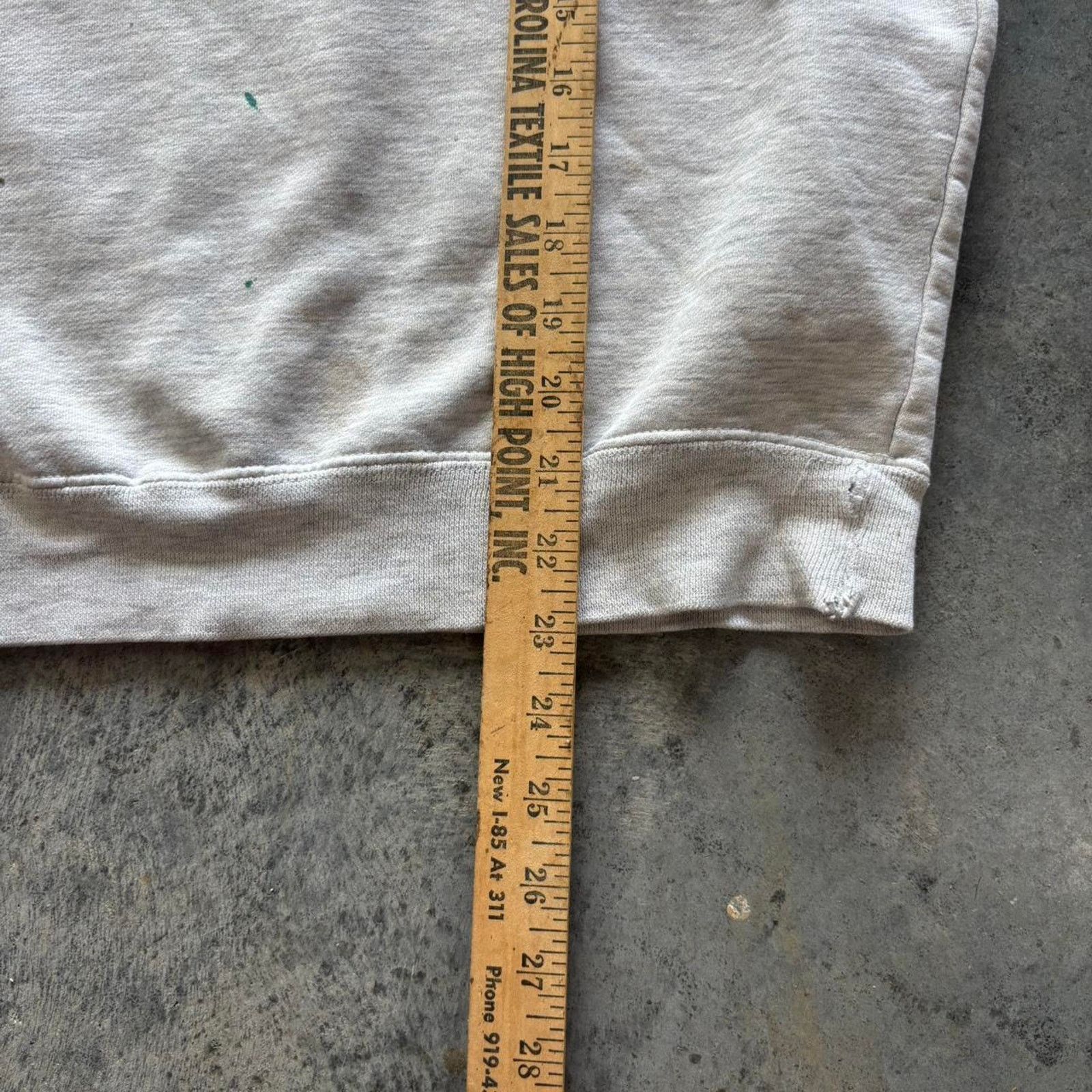 Vintage 90s University of North Carolina Tar Heels Thrashed Crewneck Size US S / EU 44-46 / 1 - 5 Thumbnail