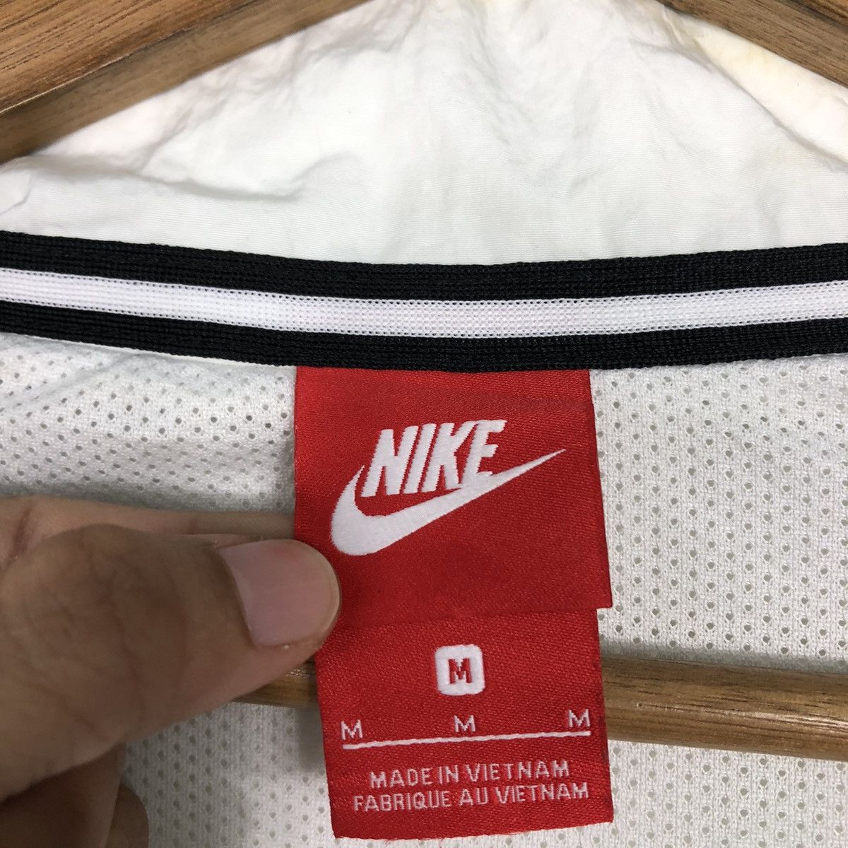 Nike 📌Half Zipper Anorak Jacket Pull Over Nike Big Swoosh Size US M / EU 48-50 / 2 - 17 Thumbnail