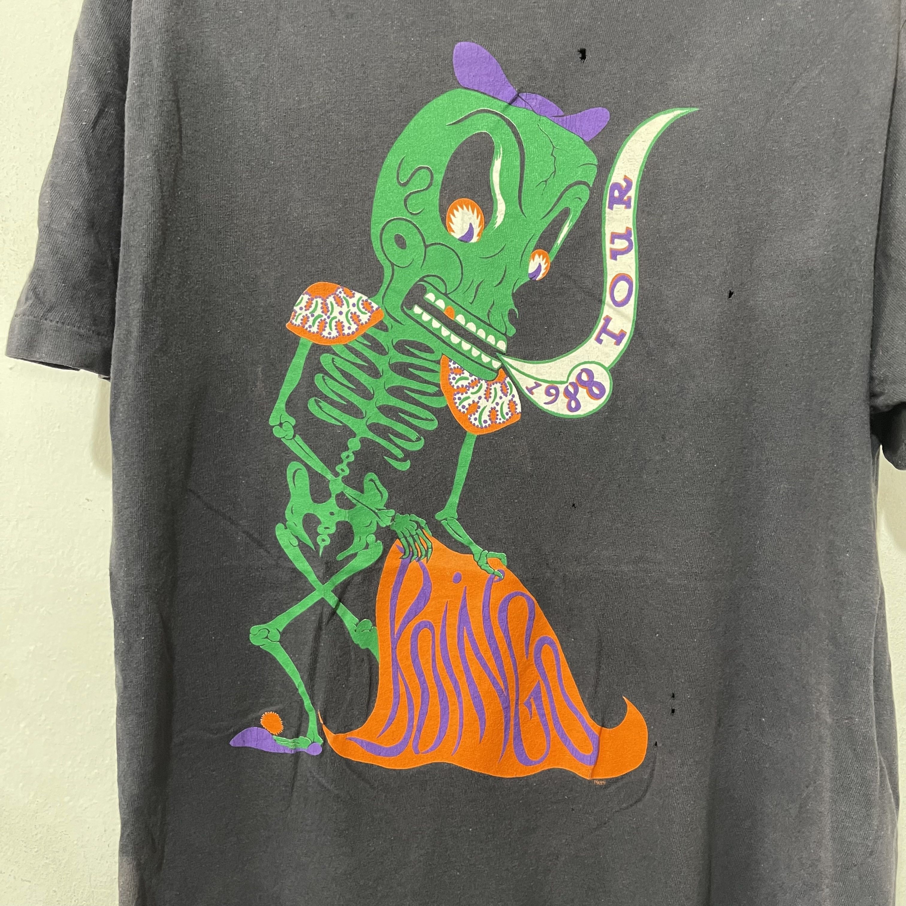 Band Tees Vintage 1987 Oingo Boingo Halloween T-Shirt Size US M / EU 48-50 / 2 - 2 Thumbnail