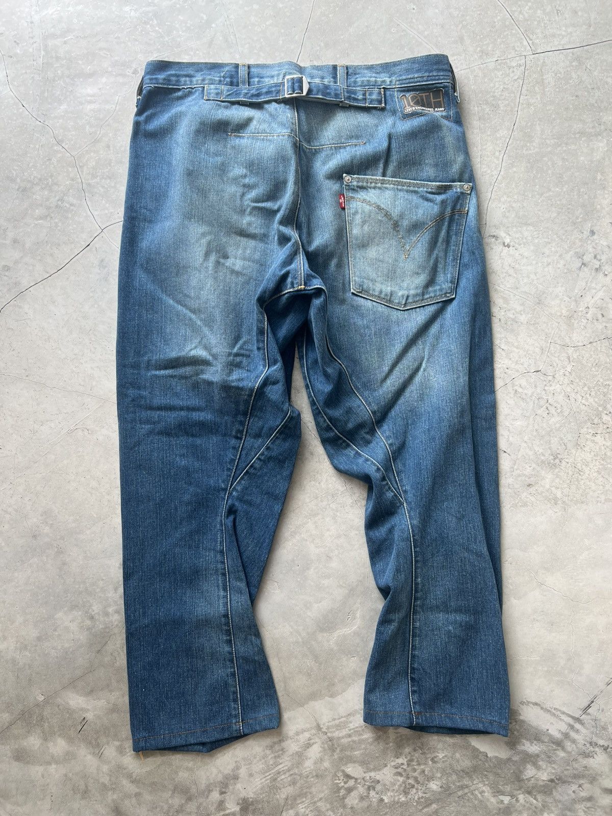 Levi's Levis Engineered Jeans Buckleback Tag W32 Actual 33x26 Size US 32 / EU 48 - 5 Thumbnail