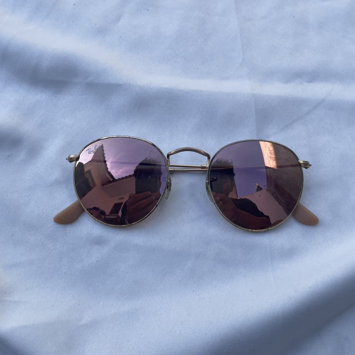 RayBan Ray-Ban Round Metal RB3447 Sunglasses Classic Size ONE SIZE - 7 Thumbnail