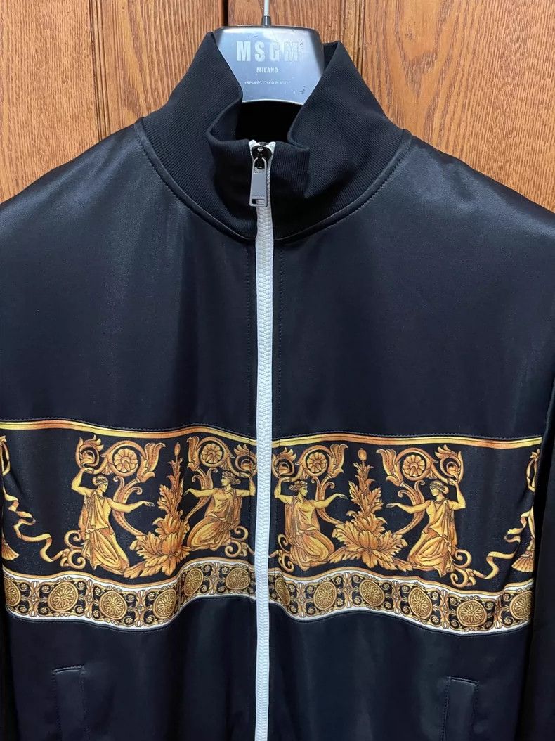 Versace Versace Matte zipper hardware loose jacket Size US XL / EU 56 / 4 - 3 Thumbnail
