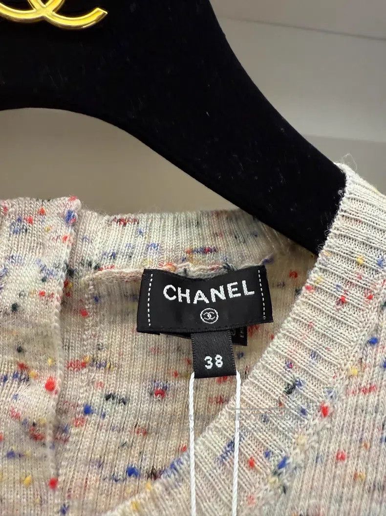 Chanel Chanel 25a Hangzhou series lotus button wool dress Size XS / US 0-2 / IT 36-38 - 5 Thumbnail
