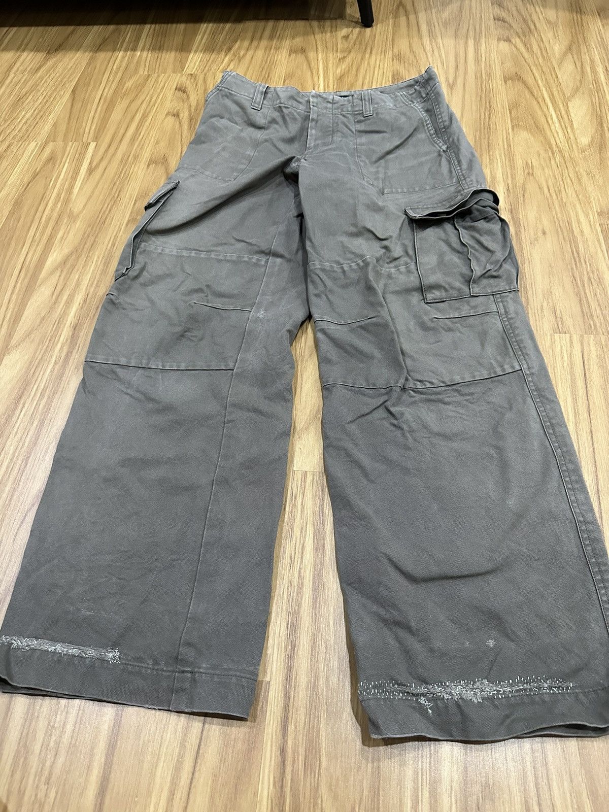 Margaret Howell Margaret Howell England Cargo Multipocket Heavy Cotton Pants Size US 28 / EU 44 - 4 Thumbnail