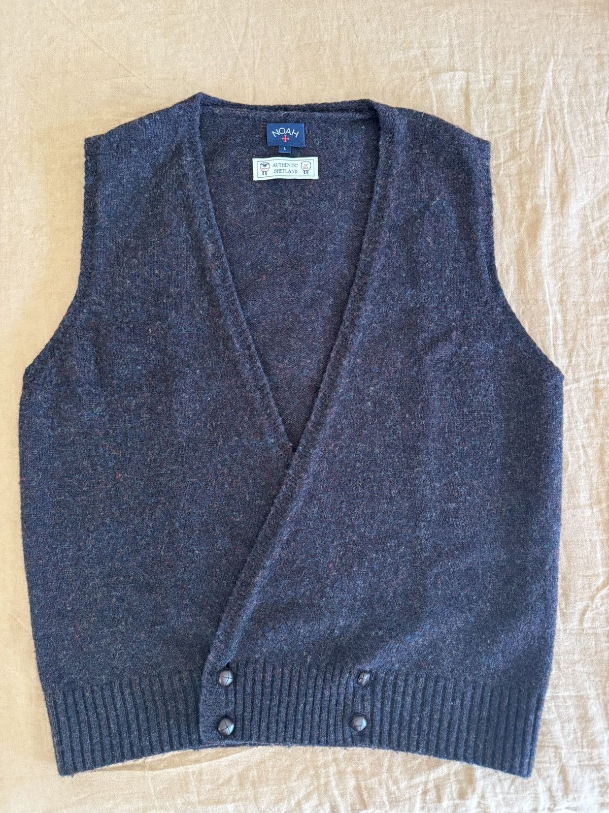 Noah Noah Bear Fur Cardigan | Grailed