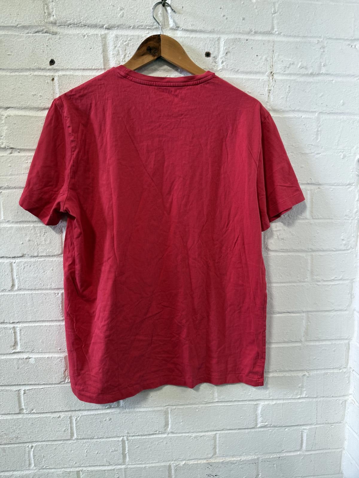 Polo Ralph Lauren Polo Ralph Lauren Men's Red Crew Neck T-Shirt Size US L / EU 52-54 / 3 - 3 Thumbnail